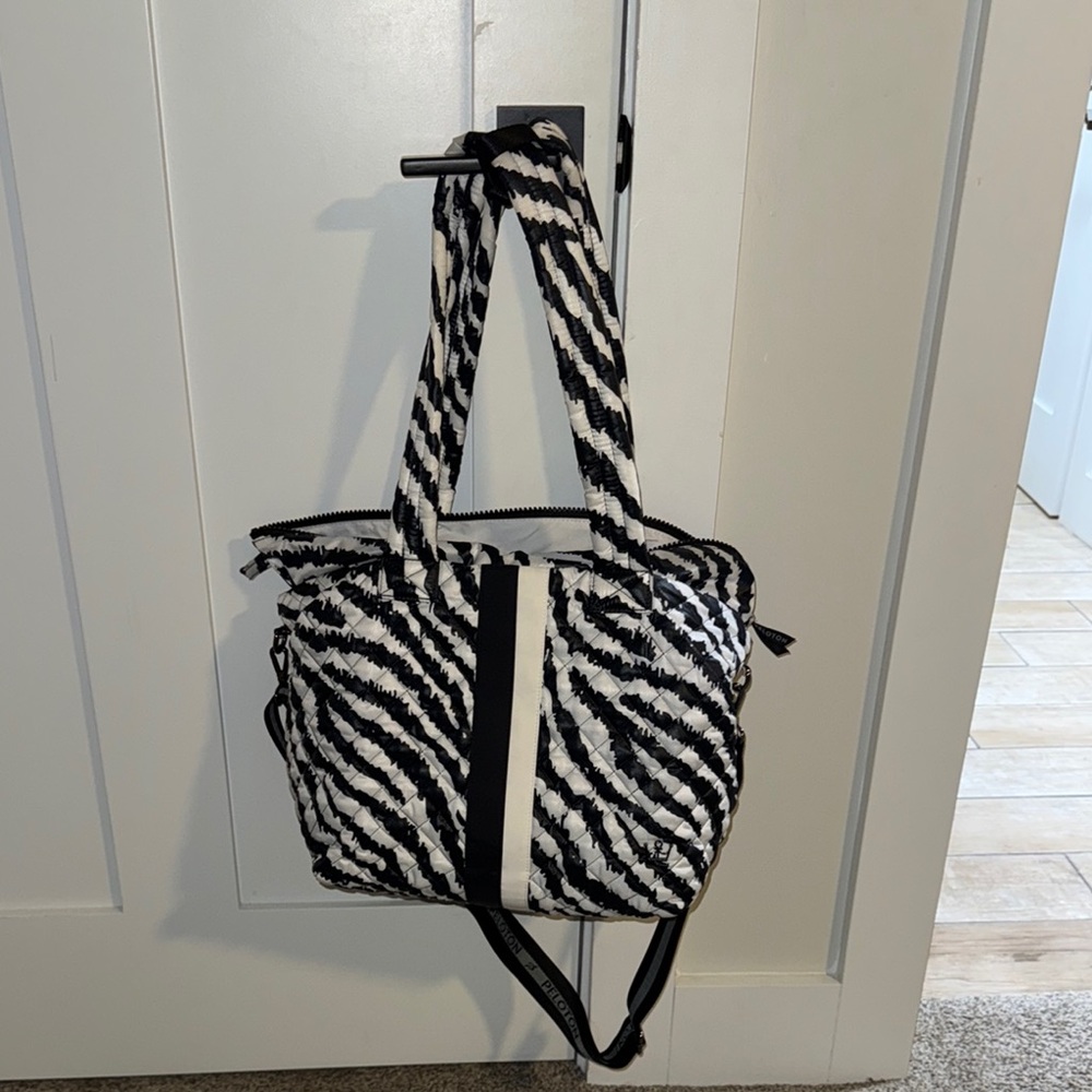 Stylish Zebra Print Tote Bag